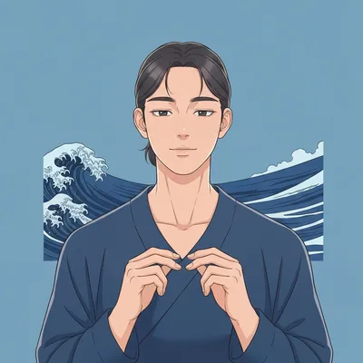 임수 바다형 캐릭터