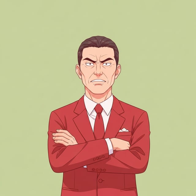 만렙 꼰대 빌런 캐릭터
