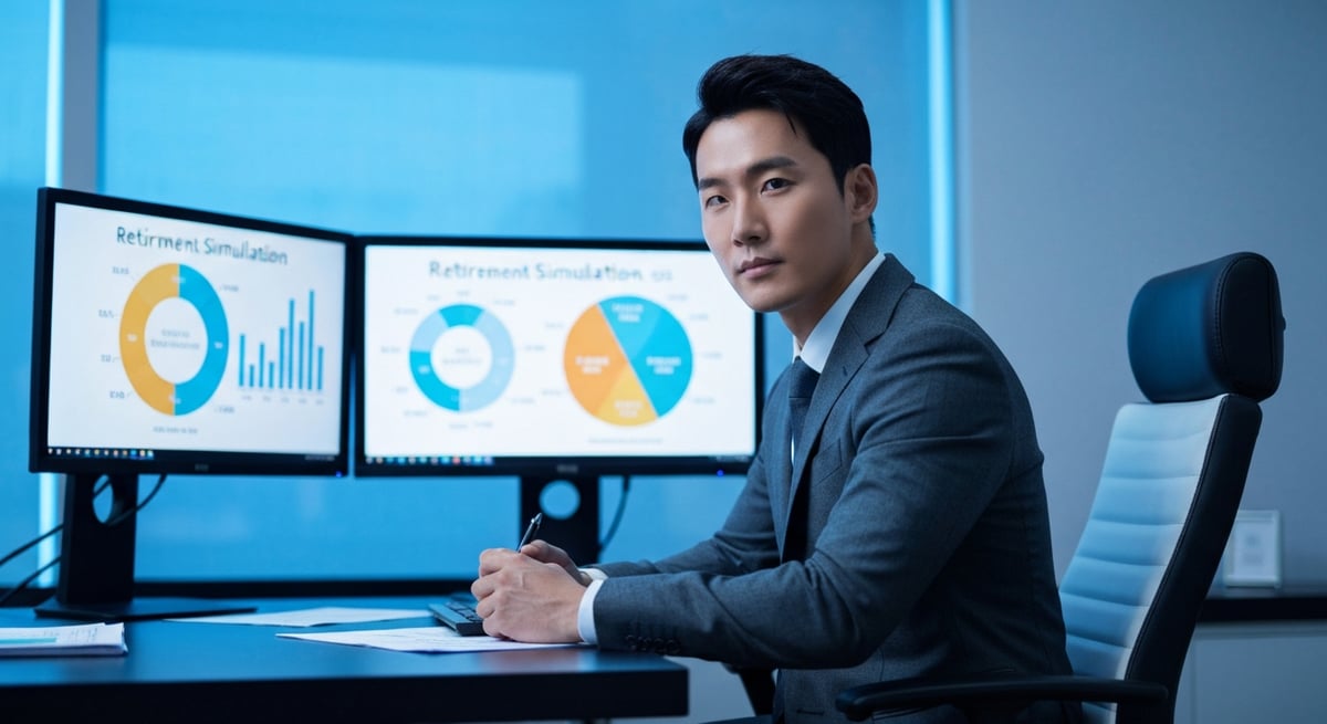 연령별 조기은퇴 자금 계산 시뮬레이션