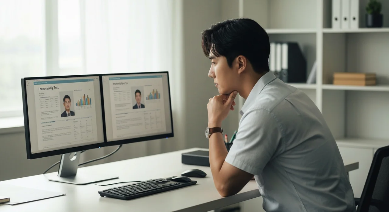 MBTI와 빅파이브를 비교 분석하는 연구자