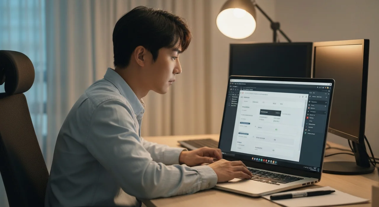 브라우저 개발자 도구로 이미지 로딩 속도를 측정하는 개발자