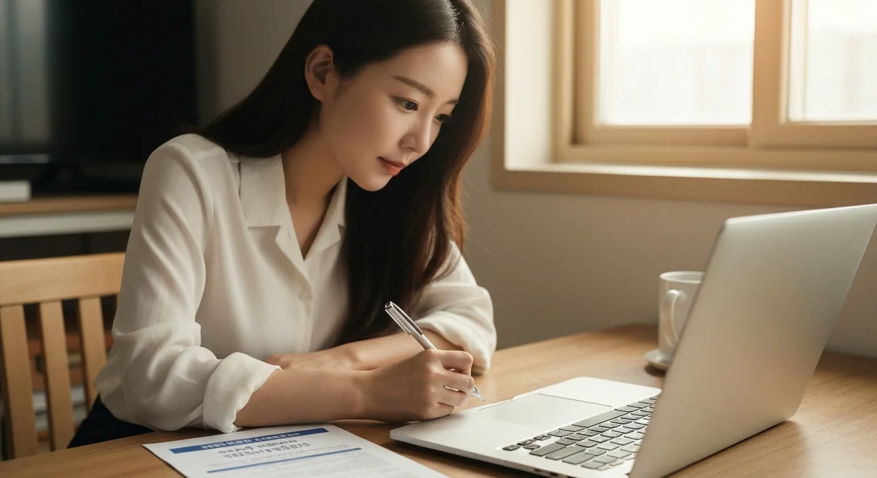 전세보증금 반환보증 가입 신청 장면