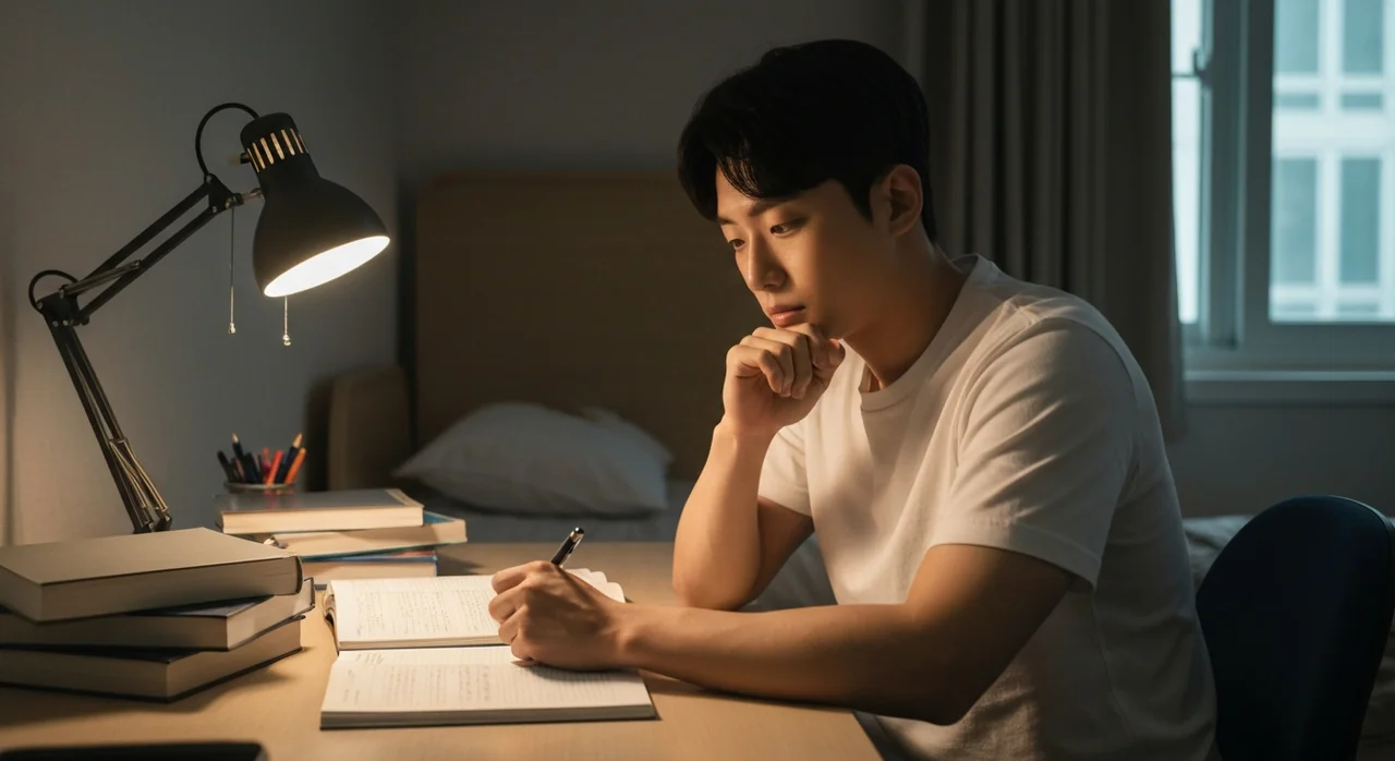 월세를 계산하는 대학생