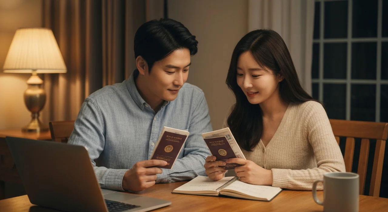 신혼 가계부·통장 합치기 가이드 — 부부 재정 관리 4가지 방식 비교