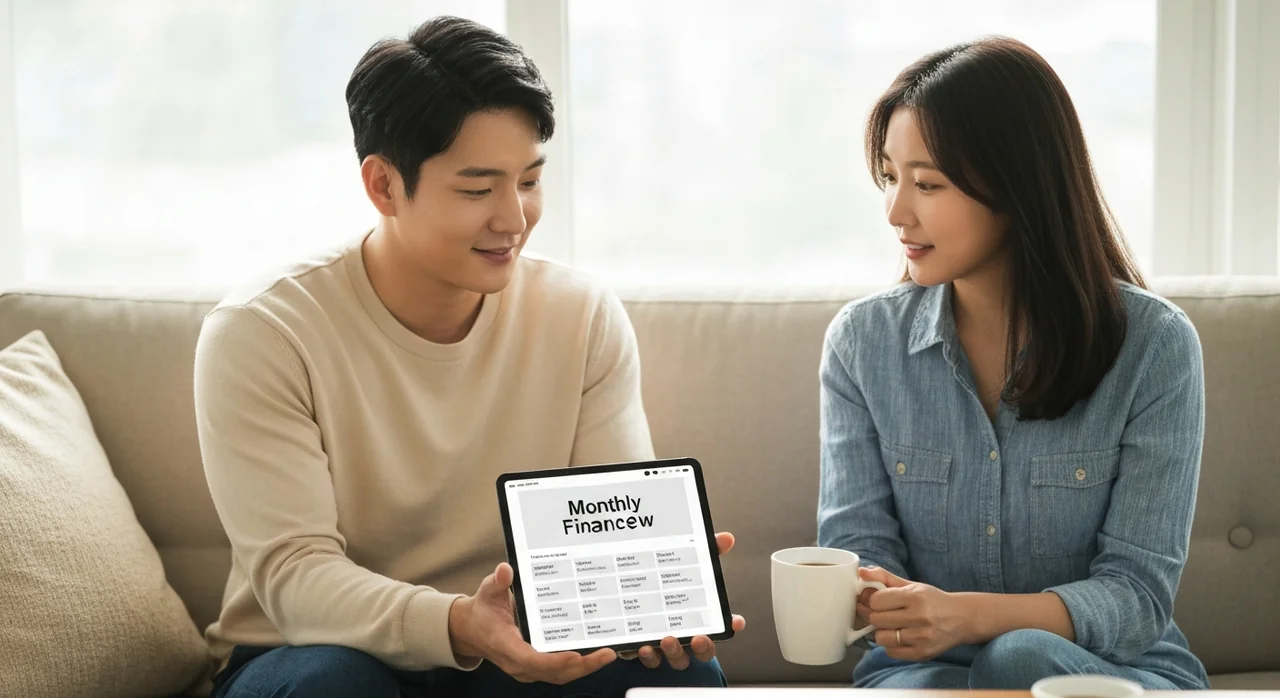 월 1회 가계 리뷰하는 부부