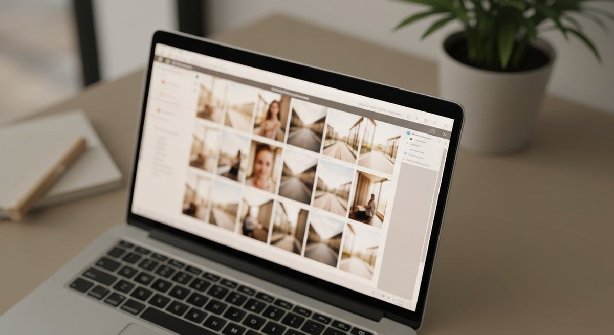 여러 장의 이미지 용량을 일괄 압축하는 모습