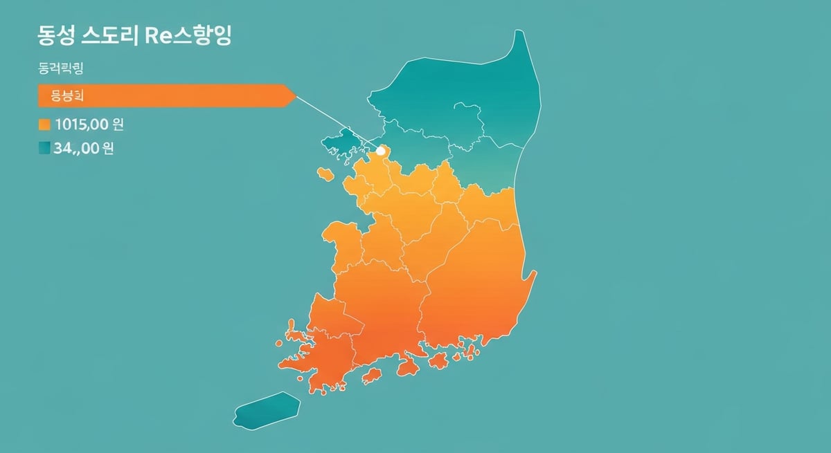 부동산 시장 동향 - 가격지수 히트맵