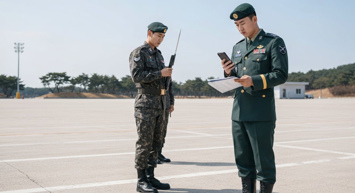 군 전역일 계산 - 입대일 기준 전역·휴가