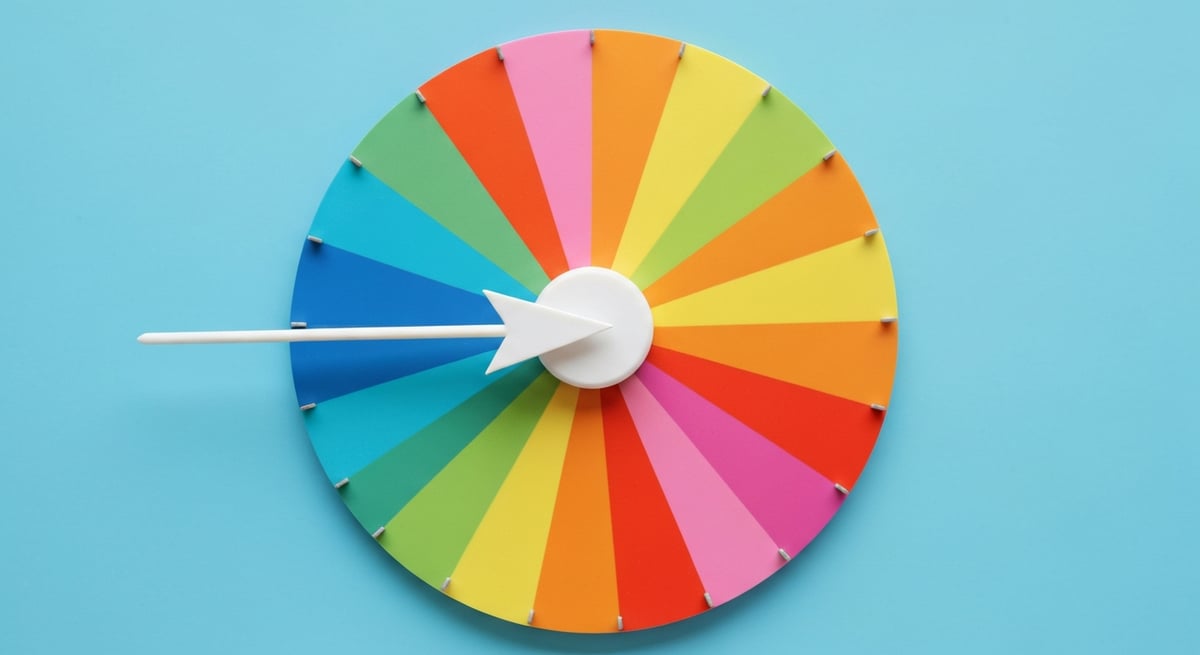 룰렛 돌리기 - 랜덤 선택 회전판